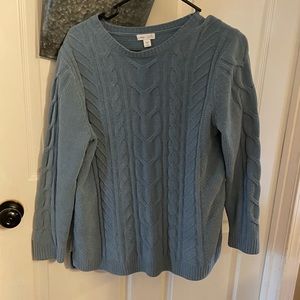 J.Jill Super Soft Sweater, Beautiful Blue, Medium